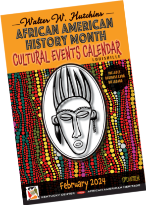 African American history month cultural events calendar flyer
